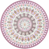 Pip studio Lily&Lotus Moon Delight -posliinilautanen 17 cm