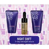 Nip + Fab Retinol Fix Night Shift ihonhoitosetti sisältää retinolia
