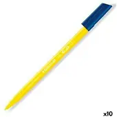 Staedtler Fibre-tip pen Noris.10 pcs yellow