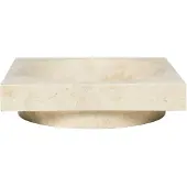 Ferm Living , Hew Low Centrepiece - Travertine