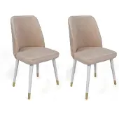 Skye Decor Tuolisarja (2 osaa), , pinkki/valkoinen/kulta
