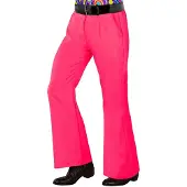 Widmann 70-LUVUN GROOVY-TYYLI - räikeän pinkki (housut)