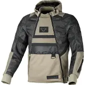 Macna Rebelite Miesten Tekstiilitakki Musta/Hiekka Miehet, size XL