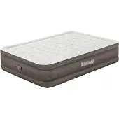 Bestway Fortech Air Mattress Queen ilmatäytteinen varavuode, sisäänrakennettu pumppu, 203 x 152 x 46 cm