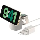 Belkin Boost Charge Pro 2in1 Qi2 15w -latausteline, Hiekka