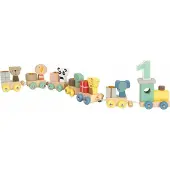 Small Foot - Wooden Birthday Train with Animals