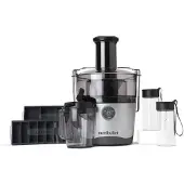 NutriBullet Pro NBJ200G silver 1000 W mains-powered juicer with 2 l pulp container and 0.8 l juice jug (0C22500002)