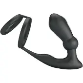 Pretty Love Emoni Cock Ring With Butt Plug