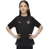 Puma Manchester City Treenipaita - Musta/hopea Lapset - , koko 140 cm