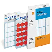 Herma Multi-purpose labels ø 12mm luminous red 240 pcs., ø 12 mm (1866)