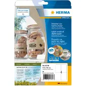 Herma 10756, Ruskea, Suorakulmio, Kiinteä, 105 x 148 mm, A4, Paperi