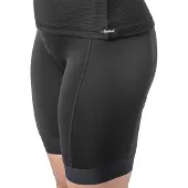 Gripgrab Naisten Ventilite Liner Shortsit, joissa on pehmuste Musta