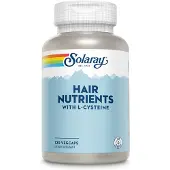 Solaray Rients Hair Kapselit Pähkinä 120 Yksiköt