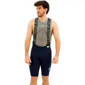 Q36.5 Adventure Cargo Blue Bib Shorts, Size M
