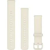 Garmin Quick Release 20 mm silikoniranneke, norsunluu