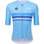 Santini Uci World Champion Belgium 2025 Lyhythihainen Pyöräilypaita