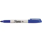Sharpie Permanent Marker ohut pyörökärki Sininen 12kpl