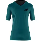 Assos Tactica Tech T5 -lyhythihainen pyöräilypaita Foundation Green miehet