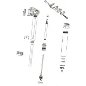 RockShox 125 Mm Reverb Axs B1 Oberrohr