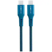 GreyLime Braided USB-C to USB-C 60W Cable Blue 0.5 m