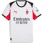 Puma Ac Milan Away Jersey Replica - White - XXL