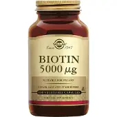 Solgar Biotin 5000 μg Vegetable Capsules 100 kpl