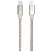 GreyLime Letitetty USB-C / USB-C Kaapeli - 2m - Beige