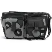 Marimekko Sling Bag M Unikko - Black - ONE SIZE