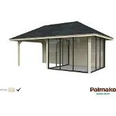 Palmako Bianca 16,6 m2 Set206 liukuovilla kesähuone
