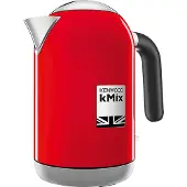 Kenwood kMix, 1 L, 2200 W, Punainen, Metalli, Veden tason ilmaisin, Ylikuumenemissuoja