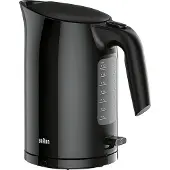 Braun PurEase WK 3100 -vedenkeitin, 1,7 l, 2200 W, musta
