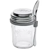 Kilner Aamiaissetti lasikulho + lusikka 0,35 L