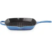 Le Creuset Signature square grill pan/skillet, 26 cm, azure
