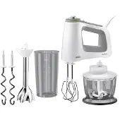 Braun MultiMix 5 sähkövatkain + silppuri ja sauvasekoitin
