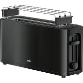 Braun HT3110 Black, 1 viipale(i)ta, Musta, Muovi, Painikkeet, Rotaatio, 1000 W, 220 - 240 V