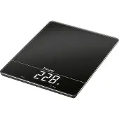 Beurer KS 34 XL -keittiövaaka, 15 kg, 1 g, musta
