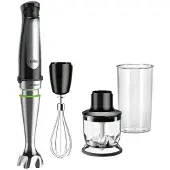Braun MultiQuick 7 MQ7025X 1000 W 0,6 l -sauvasekoitinsarja, musta/ruostumaton teräs