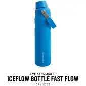Stanley Aerolight Iceflow Bottle termos 0,6 litraa, azure