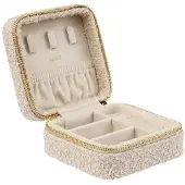 Dark Tweed Jewelry Box Mini Sand