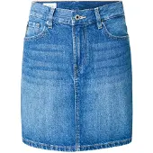 Pepe Jeans for woman. PL9011244A2 Mini skirt blue (S), Casual, Cotton, Denim