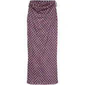LASCANA Hame beige / laivastonsininen / karhunvatukka