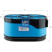 Ufi Ilmansuodatin 27.J53.00