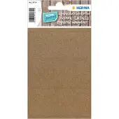 Herma 15754, Ruskea, Pyöristetty suorakulmio, Kiinteä, Universaali, Paperi, 3 kpl