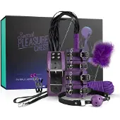 Secret Pleasure Chest - edistynyt BDSM‑setti (14‑osainen)