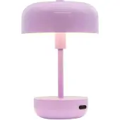 Dyberg Larsen Haipot Genopladelig Bordlampe Lilla Led - Purple - H25.7CM