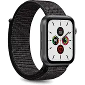 Puro SPORT NYLON BAND FOR APPLE WATCH 38–40–41-42MM BLACK (PUSPORTAW40BLK)