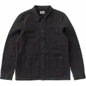 Nudie Jeans Barney Worker Jacket Mud - Black - XL
