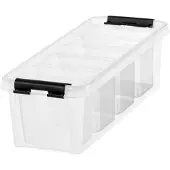 Orthex SmartStore Classic 3,5 L -säilytyslaatikko kannella + 4 sisäosaa