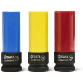Sata 3-osainen 1/2' 17-21mm voimahylsy