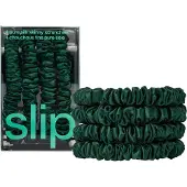Slip Pure Silk Skinny Scrunchies Forest Hiuslenkki 4 kpl